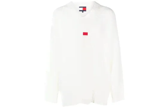 Свитер мужской Tommy Hilfiger FW22 V белый