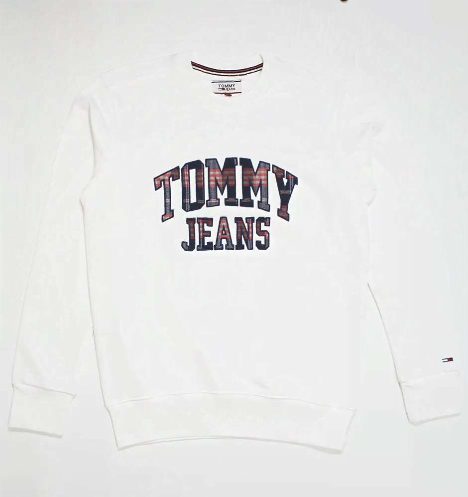 Белый свитшот Tommy Hilfiger-0