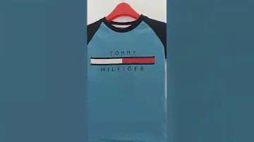 Tommy Hilfiger Round Neck T-shirt For Boys Summer Collection Tshirts #tshirt #urduvids