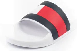 Шлепанцы мужские Tommy Hilfiger Revolve 04236YBR, белые
