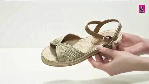 Видеообзор I Женские эспадрильи TOMMY HILFIGER TH ARTISANAL FLAT SANDAL 2526686