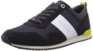 Кроссовки Tommy Hilfiger Herren Iconic Material Mix Runner Sneaker Blau (Midnight 403) 40 EU