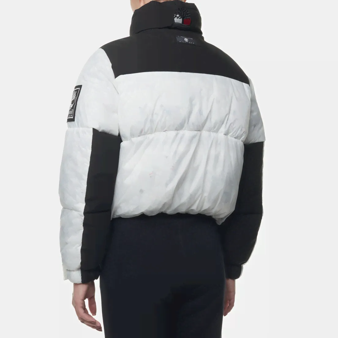 Женский пуховик x Tommy Hilfiger Crop Puffer Transparent-1