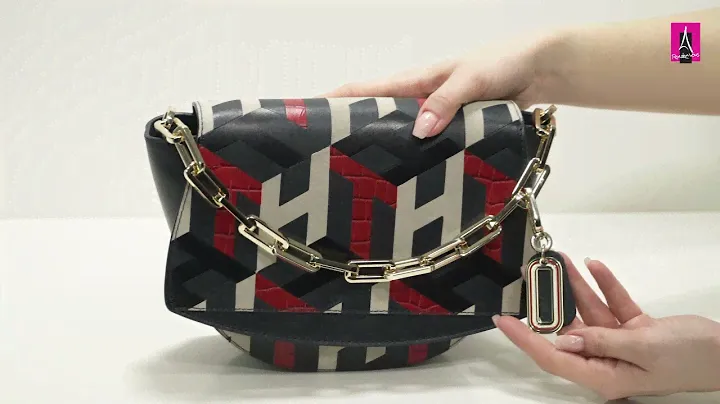 Видеообзор I Женская сумка сэтчел TOMMY HILFIGER LUXE LEATHER CROSSOVER 2536590