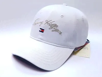 Бейсболка мужская Tommy Hilfiger Signature (белый)-0