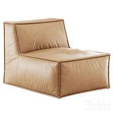 Кресло и пуф Tommy by Milano Bedding - Другая мягкая мебель - 3D модель