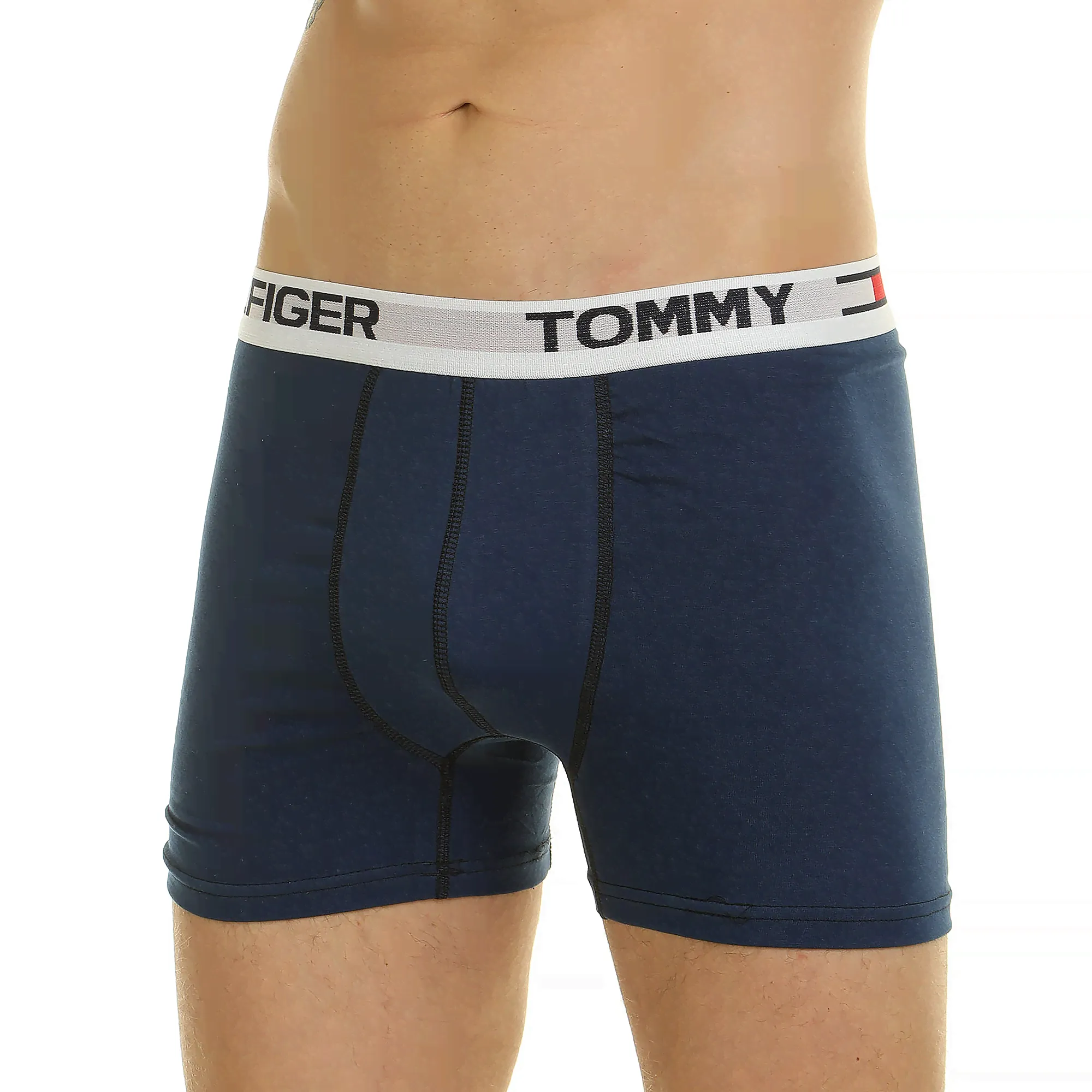 Мужские трусы боксеры темно-синие Tommy Hilfiger 44885-0