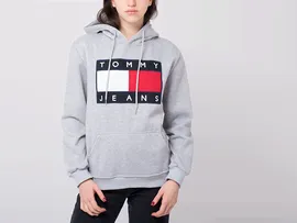 Худи Tommy Jeans цвет Серый